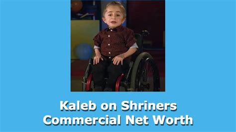 de 2023. . Kaleb on shriners commercial net worth